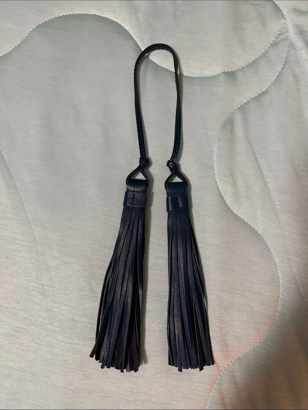 Patricia Nash Leather Tassel Bag Charm